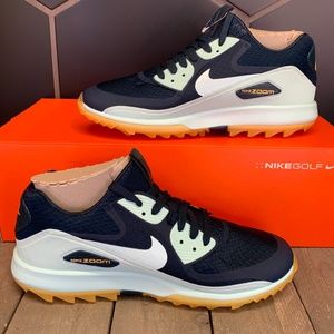 blue nike golf shoes